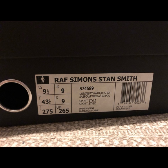 Raf Simons x Adidas “Dussan” stan smith - Picture 6 of 6